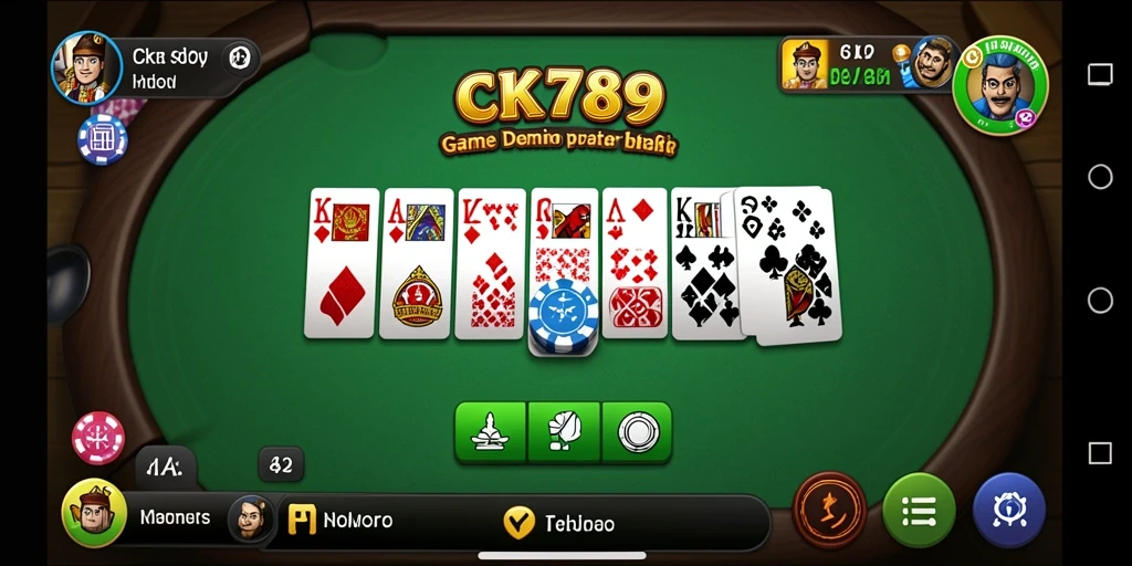 Tampilan gameplay CK789 dalam suasana Domino yang seru dan mengasyikkan.