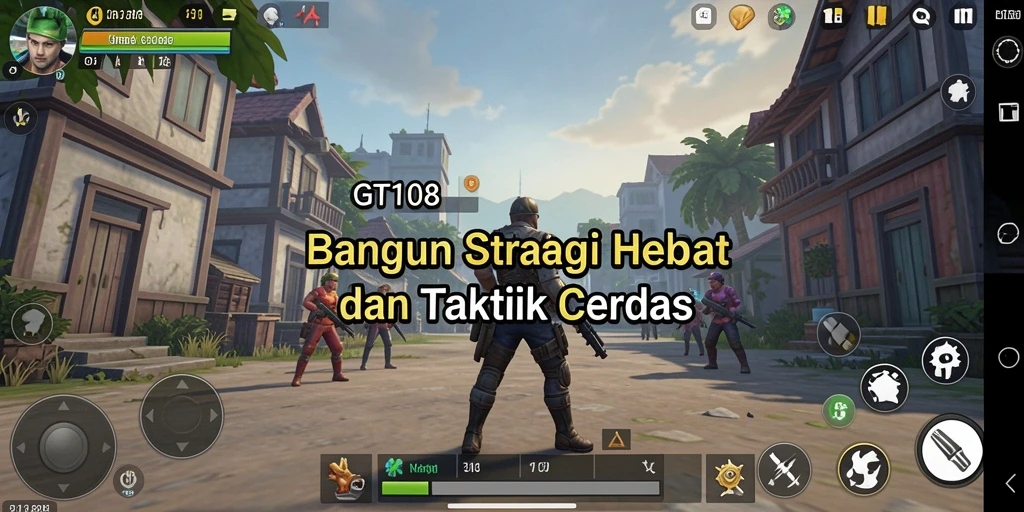 Tampilan strategi dan pertempuran dalam GT108 yang mengesankan.