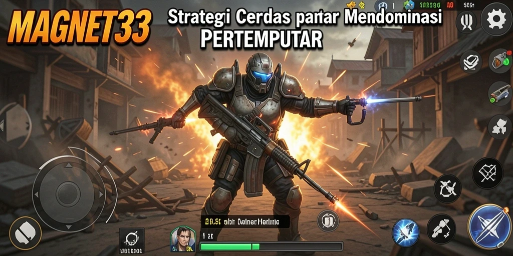 Tangkapan layar gameplay <strong>MAGNET33</strong> menampilkan strategi pertempuran yang intens dan menarik.