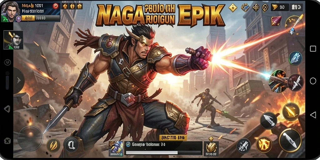 Screenshot permainan NAGA1001 dengan aksi mendebarkan.
