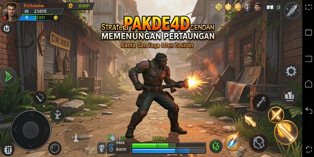 Tampilan gameplay PAKDE4D dengan strategi yang mendebarkan.