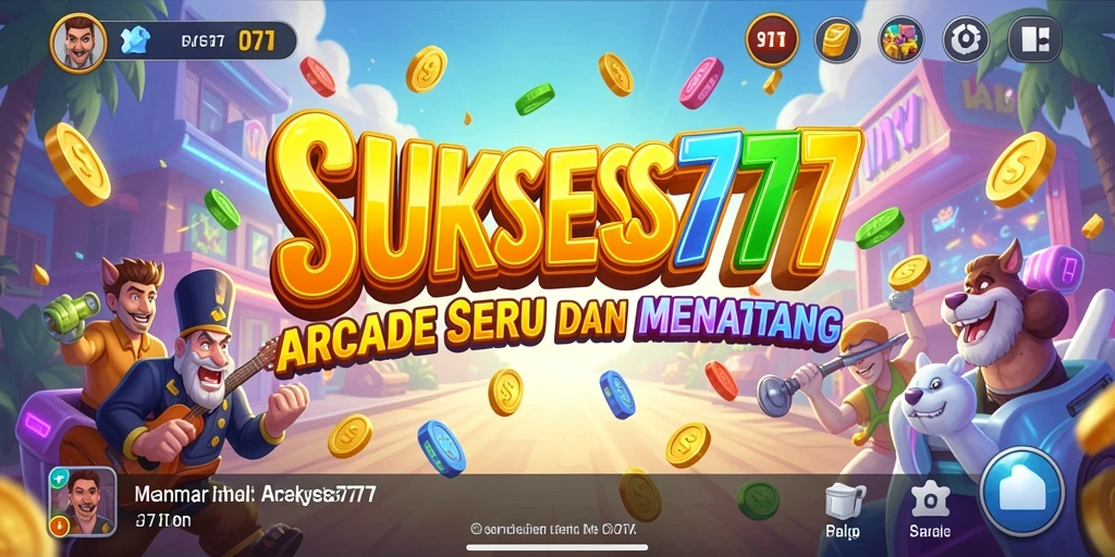 Tampilan gameplay seru dan menantang dari SUKSES777.